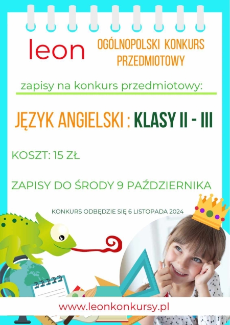 Ogólnopolski konkurs przedmiotowy Leon