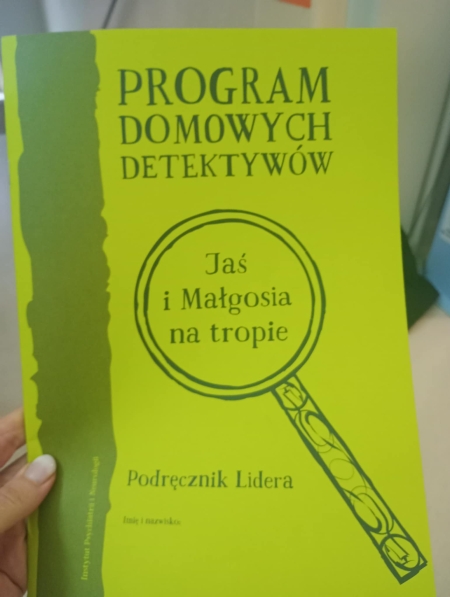 Program profilaktyczny – Program Domowych Detektywów „Jaś i Małgosia na Tropie”