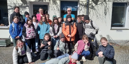 Klasa 3a z wizytą w gabinecie weterynaryjnym Pana Waldemara Turniaka