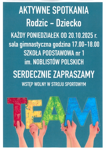 Aktywne spotkania z pedagogiem
