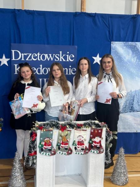 Sukces w konkursie ''Drzetowskie kolędowanie III''!