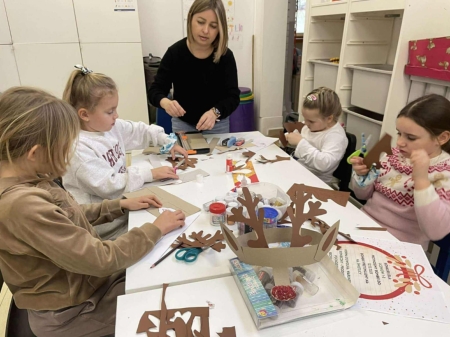   Ciekawe zajęcia techniczno-plastyczne w ramach programu „Przyjazna Szkoła” 