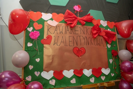 Kawiarenka walentynkowa w naszej szkole