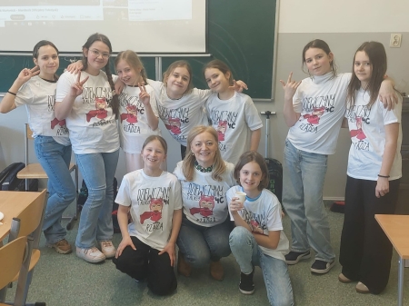 Dzień Kobiet w klasie 4 c