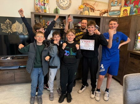 Nasza drużyna zajęła I miejsce w Finale Wojewódzkich Igrzysk Dzieci w Piłce siatkowej chło