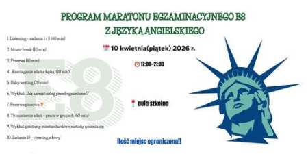 Maraton egzaminacyjny z angielskiego E8