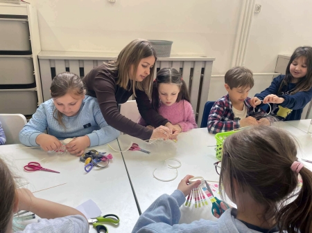 Zajęcia integracyjne w ramach projektu Przyjazna Szkoła - '' Kolorowe kwiaty przyjaźni''