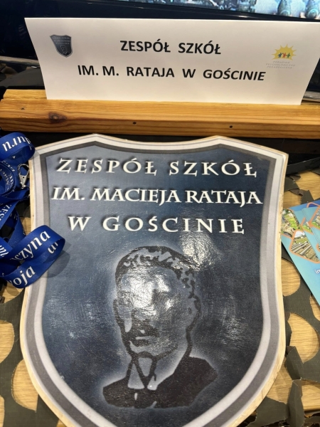 Z wizytą w  Zespole Szkół im. Macieja Rataja w Gościnie